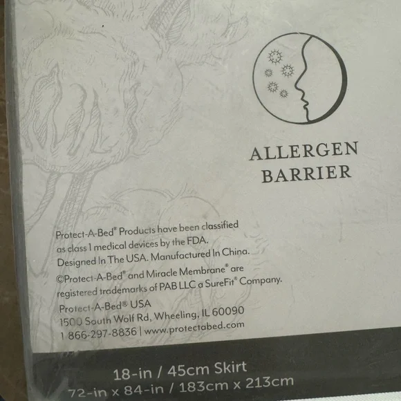 Cal KING mattress protector - Picture 5 of 5